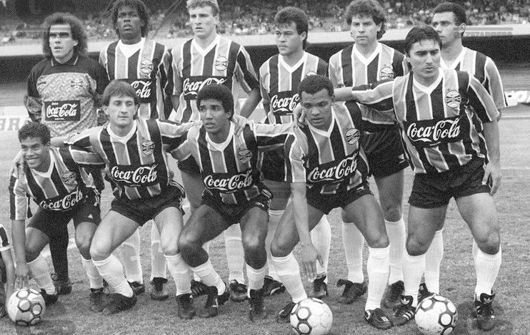 Equipe do Grêmio em 1990