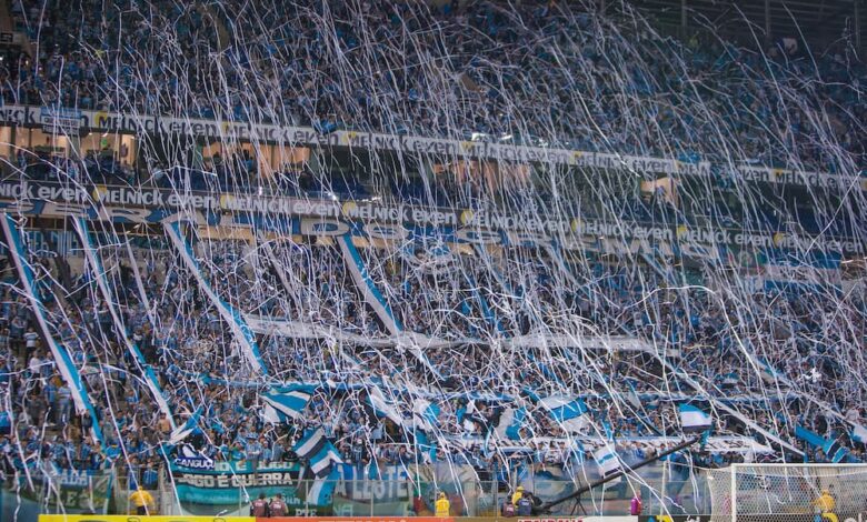 Arquibancada da Arena do Grêmio