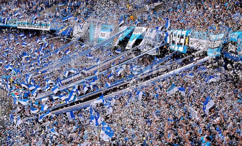 Torcedores do Grêmio na Arena