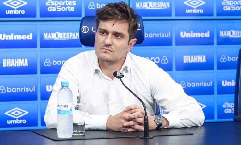 Antônio Brum, vice-presidente de futebol do Grêmio