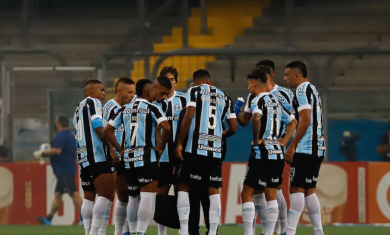 Jogadores do Grêmio no Brasileirão 2021