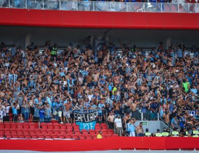 Torcedores do Grêmio durante o Gre-Nal 441