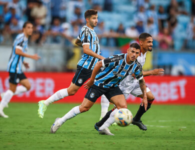 Mayk em jogo do Grêmio