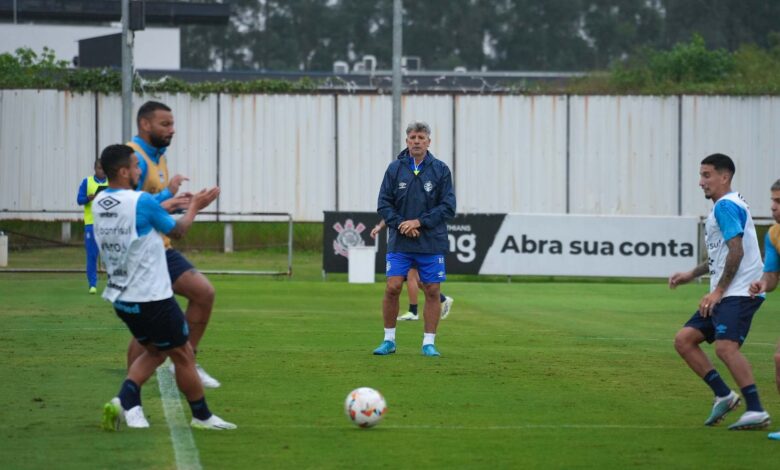 Treino Grêmio