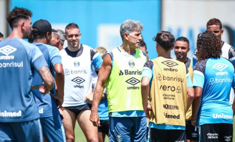 Treino Grêmio