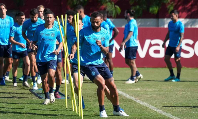 Treino Grêmio