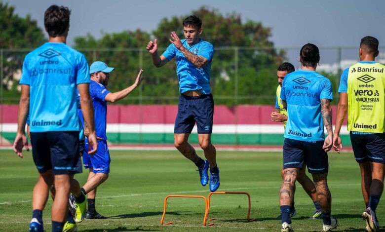 Treino Grêmio