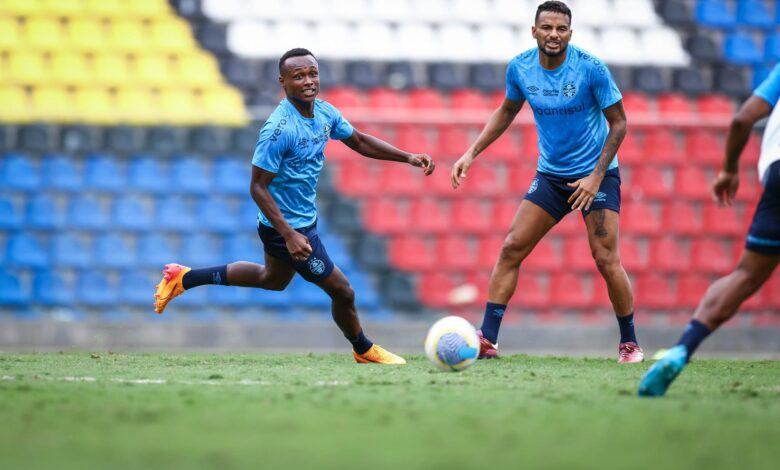 Treino Grêmio