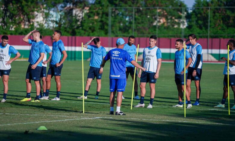 Treino Grêmio