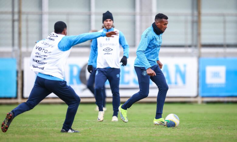 Treino Grêmio