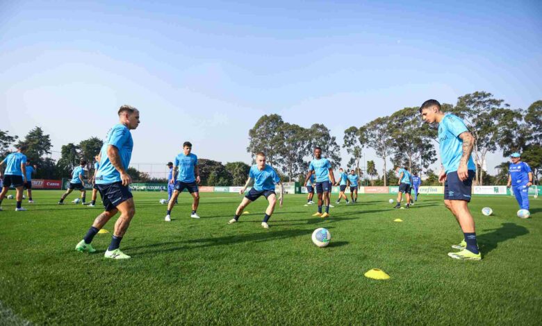 Treino Grêmio