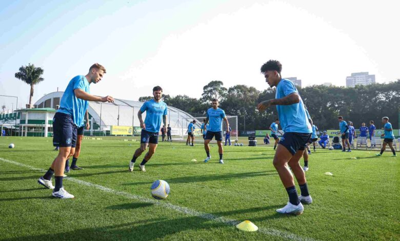 Treino Grêmio