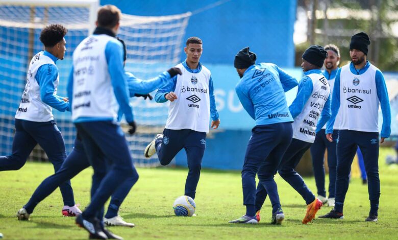 Treino Grêmio